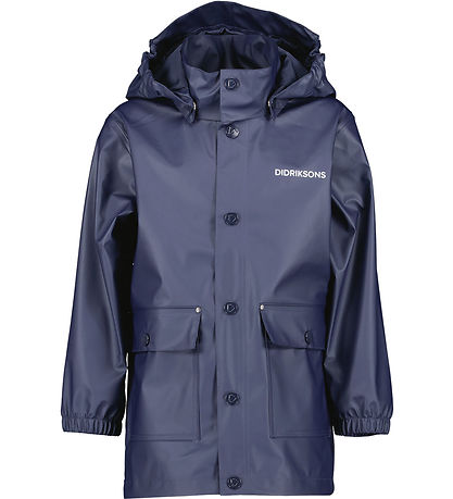 Didriksons Rain Jacket - PU - JoJo - Navy