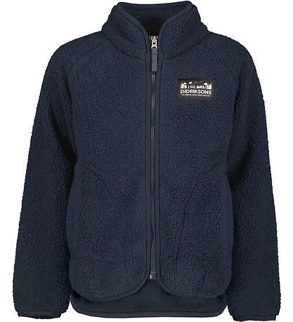 Didriksons Fleece Jacket - Teddy - Gibbs - Navy