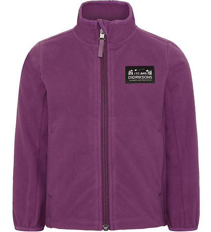 Didriksons Fleecejacka - Muskotnöt - Grape