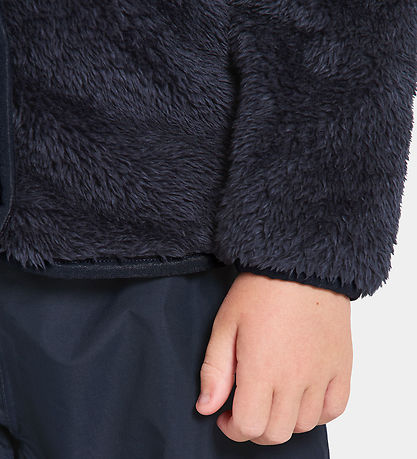 Didriksons Jacket - Faux Fur - Mylla - Navy