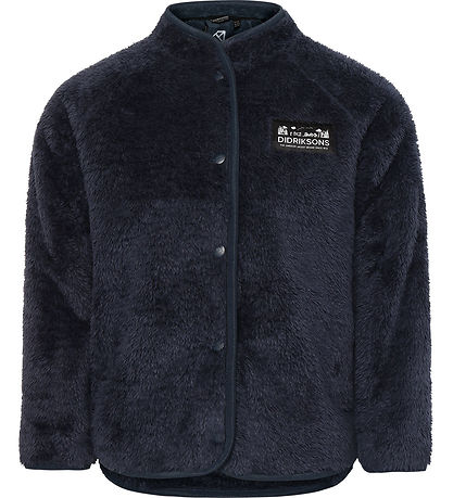 Didriksons Jacket - Faux Fur - Mylla - Navy