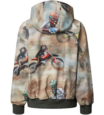 Molo Softshell Jacket w. Fleece - Cloudy - Dusty Cross