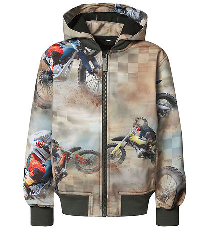 Molo Softshell Jacket w. Fleece - Cloudy - Dusty Cross