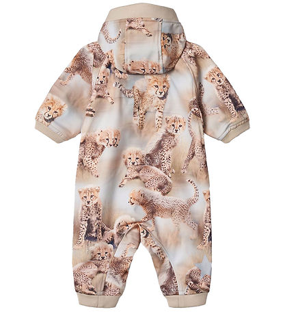Molo Softshell föt M. Flís - Hill - Cheetah Hvolpar