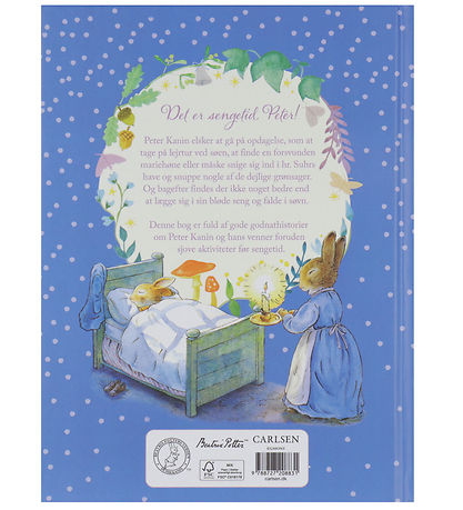 Forlaget Carlsen Book - Peter Rabbit - Fairy Tale For Bedtime - 