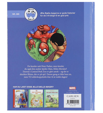 Forlaget Carlsen Book - Twice Spider-Man - Danish