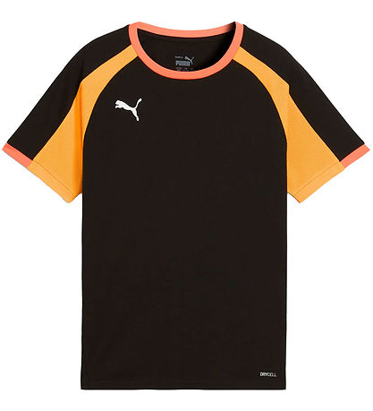 Puma Stuttermabolur - Einstaklingsdeild - Svart/Heat Fjórir