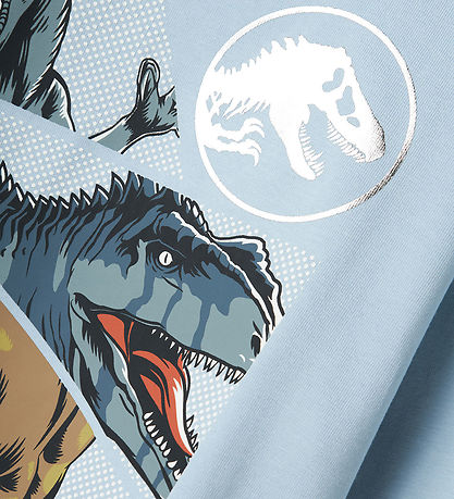 Name It Blouse - NmmFynn - Jurassic - Celestial Blue