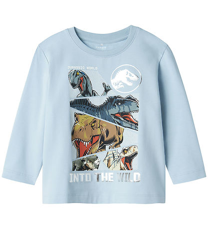 Name It Blouse - NmmFynn - Jurassic - Celestial Blue