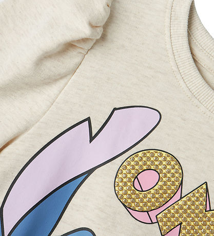 Name It Sweatshirt - NmfFossa Stitch - Peyote Melange