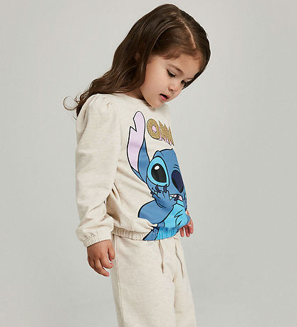 Name It Sweatshirt - NmfFossa Stitch - Peyote Melange