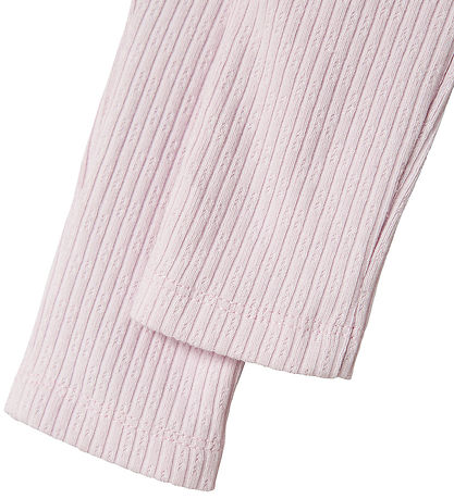 Name It Leggigs- Rib - NbfDikka - Light Lilac M. Mynsturprjón