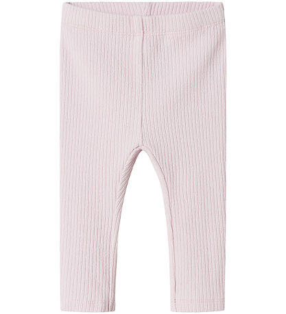 Name It Leggigs- Rib - NbfDikka - Light Lilac M. Mynsturprjón