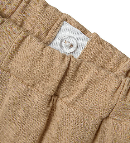 Lil' Atelier Trousers - Muslin - Loose - NmmDawson - Taos Taupe
