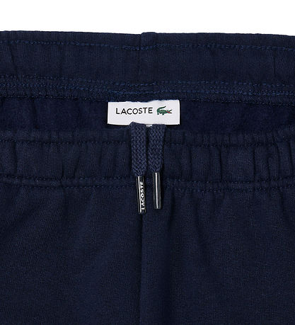Lacoste Collegeshortsit - Tummansininen/Limestone M. Logo