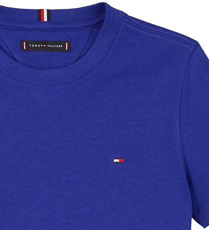 Tommy Hilfiger Stuttermabolur - Essential - Fleygur Blue