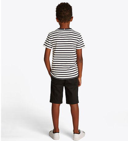 Tommy Hilfiger Stuttermabolur - Essential - Dark Nótt Dökkblátt/