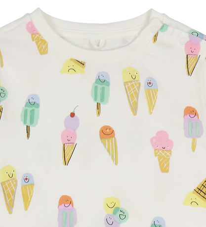Stella McCartney Kids Stuttermabolur - Ivory M. Brauðform