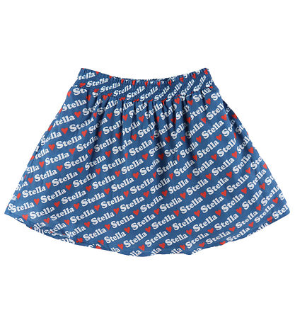 Stella McCartney Kids Pils - Blár M. Lógó mynstur