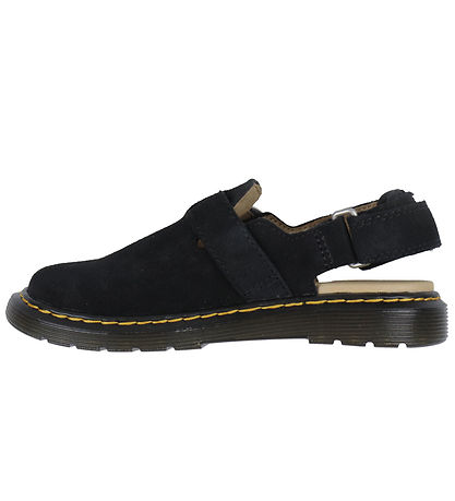 Dr. Martens Sandals - Jorge J - Bronx Suede - Black