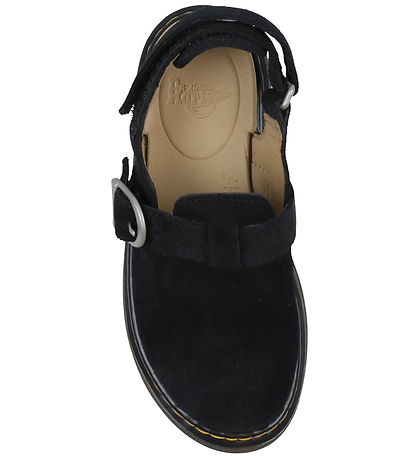 Dr. Martens Sandals - Jorge J - Bronx Suede - Black