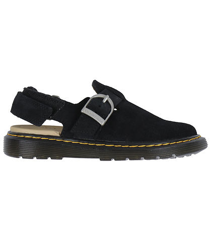 Dr. Martens Sandals - Jorge J - Bronx Suede - Black
