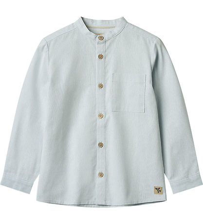 Wheat Skyrta - Willum - Light Blue Chambray