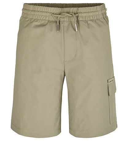Calvin Klein Stuttbuxur - Fallhlíf Dry - Laurel Oak Grey
