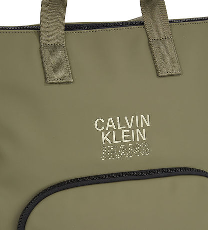 Calvin Klein Changing Bag - Rubber Diaper BP - Dusty Olive