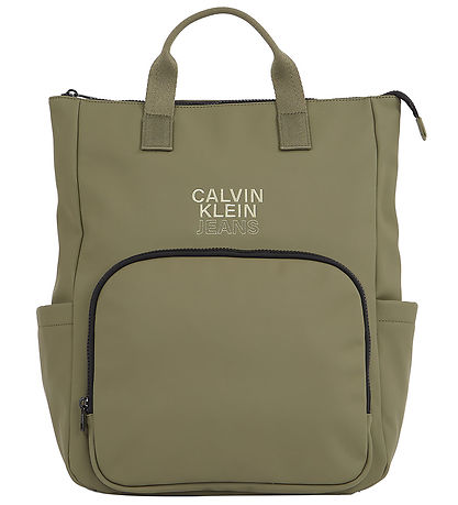 Calvin Klein Changing Bag - Rubber Diaper BP - Dusty Olive