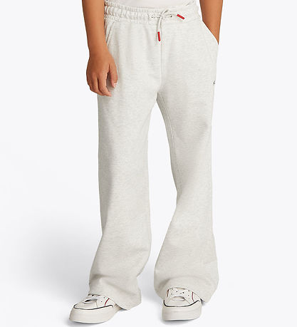 Tommy Hilfiger Jogginghosen - Breit - Snow White Heather