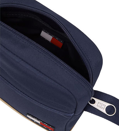 Tommy Hilfiger Axelväska - Ess Daily Squared - Sammet Blue