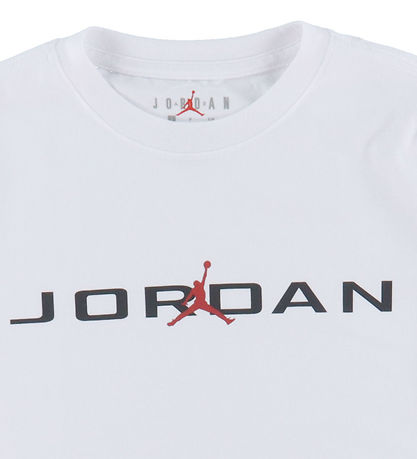 Jordan Stuttermabolur - Hvítt