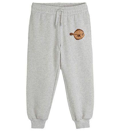 Mini Rodini Joggingbroek - Bot - Grijs Gevlekt