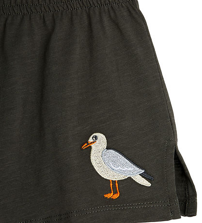Mini Rodini Shorts - Möwe - M Wüstengrün
