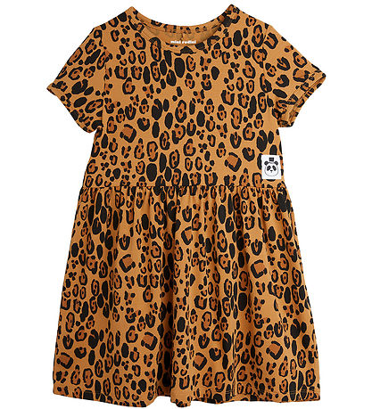 Mini Rodini Klänning - Basic - Leopard