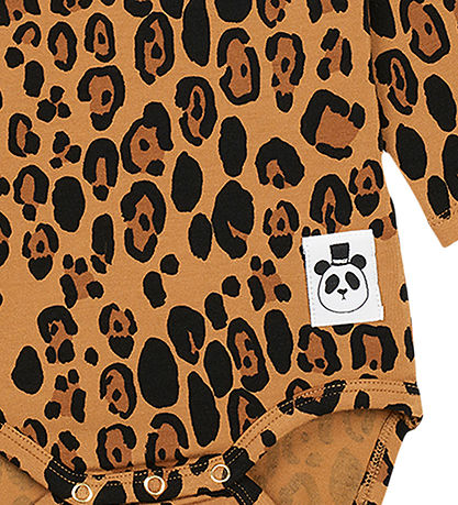 Mini Rodini Body L/æ - Basic - Leopard