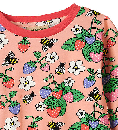 Blouse Småfolk - Blossom av. Fraise