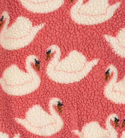 Konges Sløjd Fleece Jacket - Jody Teddy - Swan Candy
