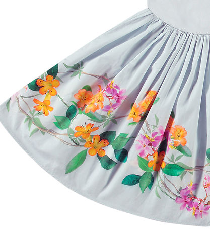 Molo Klänning - Rib - Cissa - Jungle Blommor m. Blomstertryck