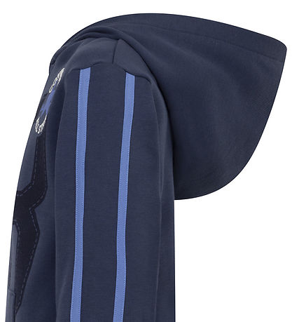 Converse Kapuzenpullover - Converse Navy m. Print