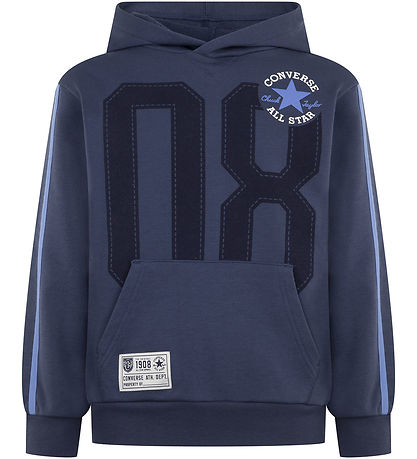 Converse Kapuzenpullover - Converse Navy m. Print