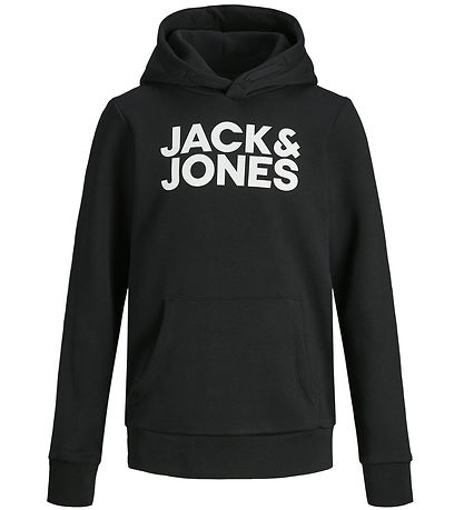 Jack & Jones Kapuzenpullover - Noos - JjeCorp - Black/Jr/Large P