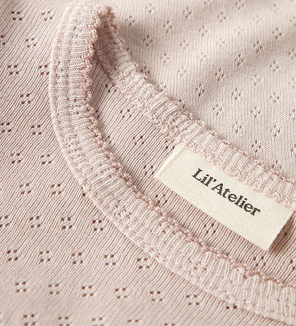 Lil' Atelier Samfella L/æ - NbfRachel - Peach Písk M. Mynsturprj
