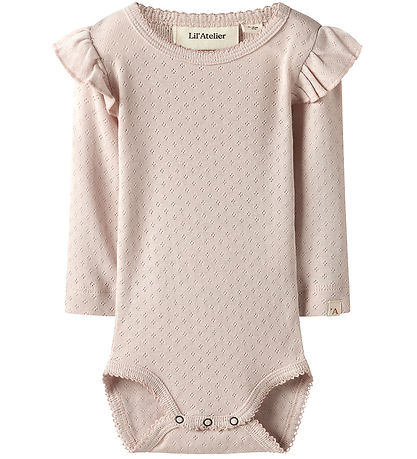 Lil' Atelier Samfella L/æ - NbfRachel - Peach Písk M. Mynsturprj