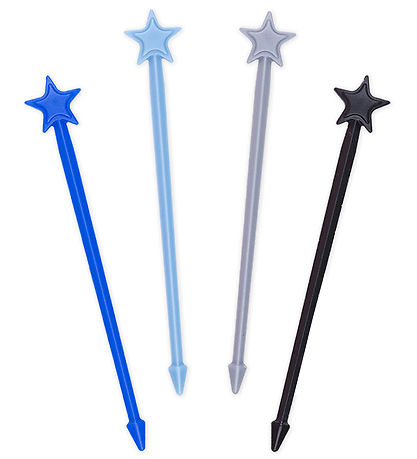 Hádegisverður Punch Chopsticks - 4 Stk. - Blár