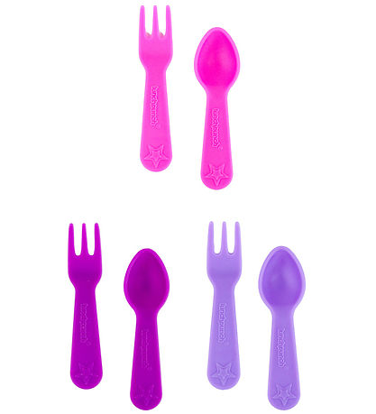Lunch Punch Cutlery - 6 Parts - Blush