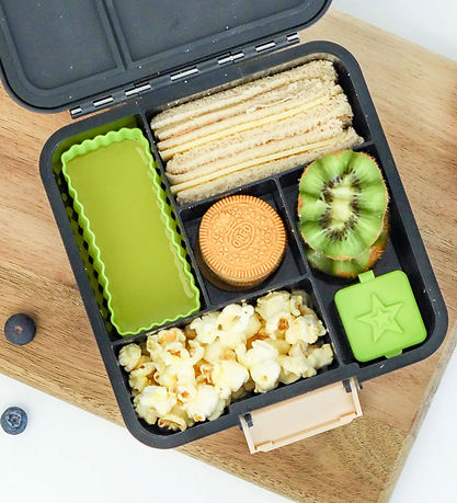 MontiiCo Snack-Eimer - Bento-Dip und Sauce - 2 st. - Matcha