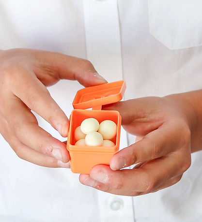 MontiiCo Snack-Eimer - Bento-Dip und Sauce - 2 st. - Mandarine