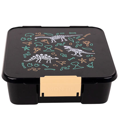 MontiiCo Nestisbox M. 5 Rum - Bento Five - 980 ml - Risaeðla Lan